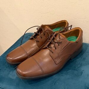 Men's Brown Leather Dress Shoes